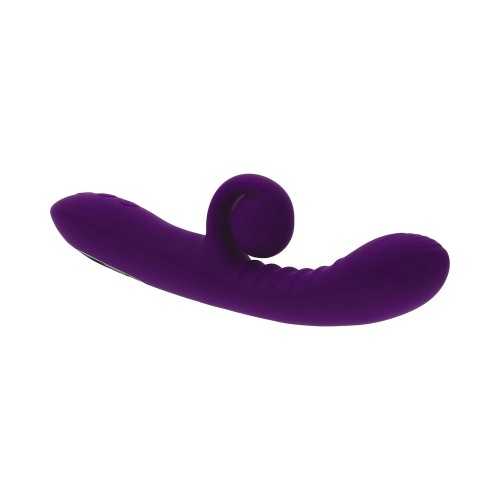 Vibrador Dual Estimulador Curlicue Recargable Playboy