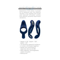 Zero Tolerance Dual C-Ring - Vibrating Pleasure