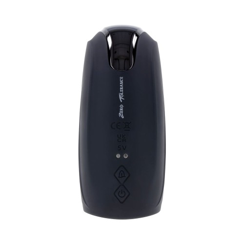 Zero Tolerance Lick The Tip Rechargeable Silicone Stroker Black