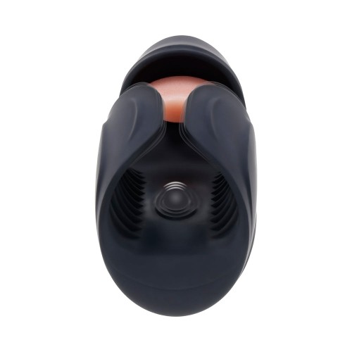 Zero Tolerance Lick The Tip Rechargeable Silicone Stroker Black