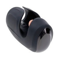 Zero Tolerance Lick The Tip Rechargeable Silicone Stroker Black