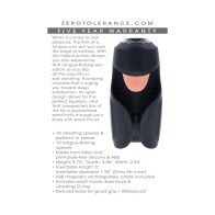 Zero Tolerance Lick The Tip Rechargeable Silicone Stroker Black