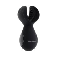 Zero Tolerance Handy Helper Rechargeable Vibrating Stroker Silicone Black