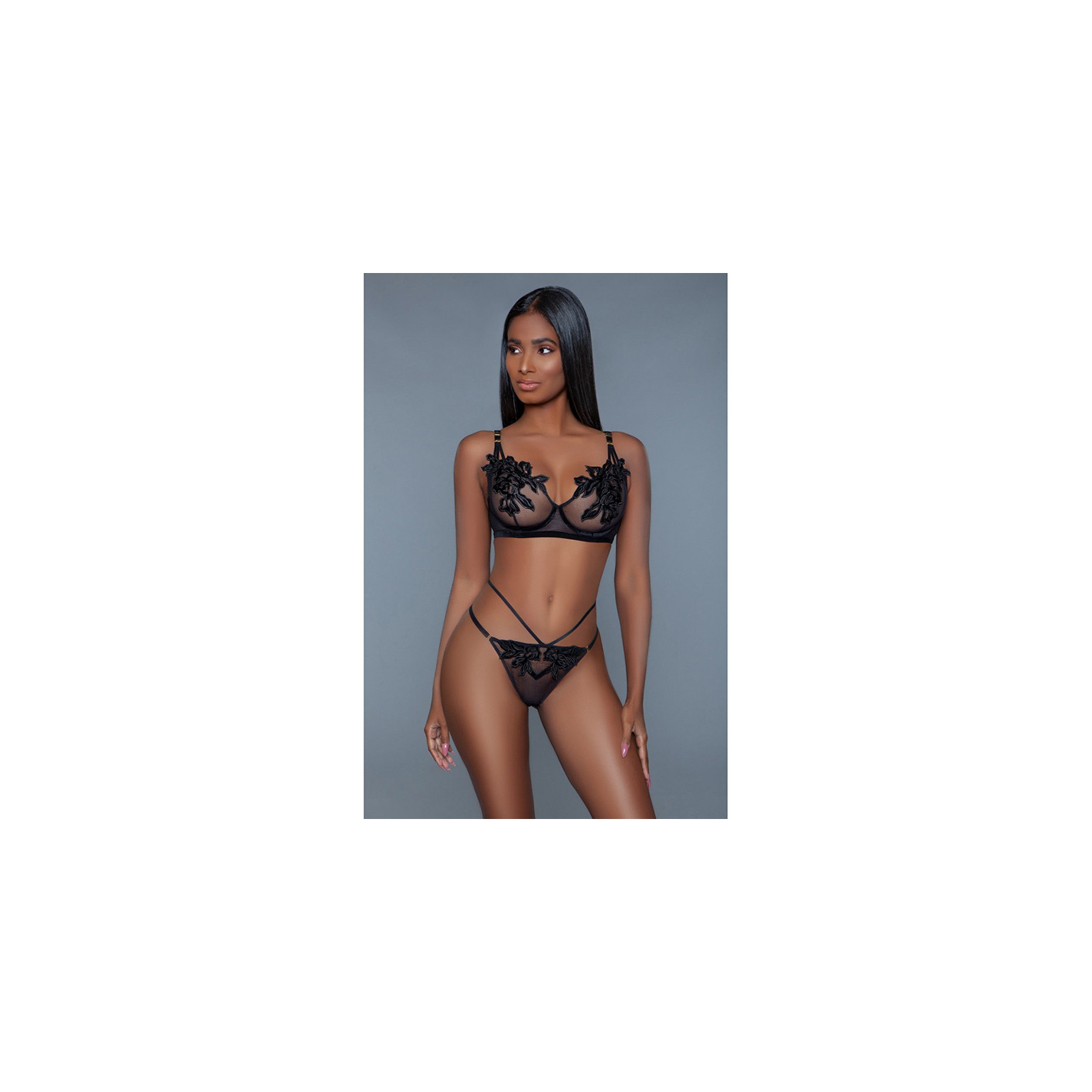 BeWicked Evangeline Set in Black for Seductive Style