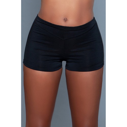 Boyshort Black con Aumento de Cola S - BeWicked