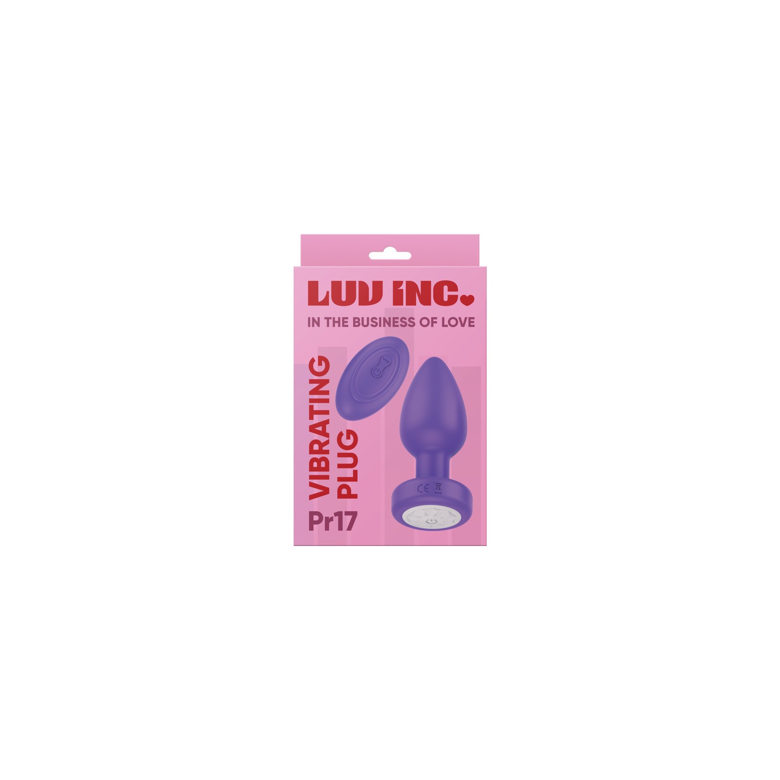 Luv Inc Pr17 Vibrating Plug for Ultimate Pleasure