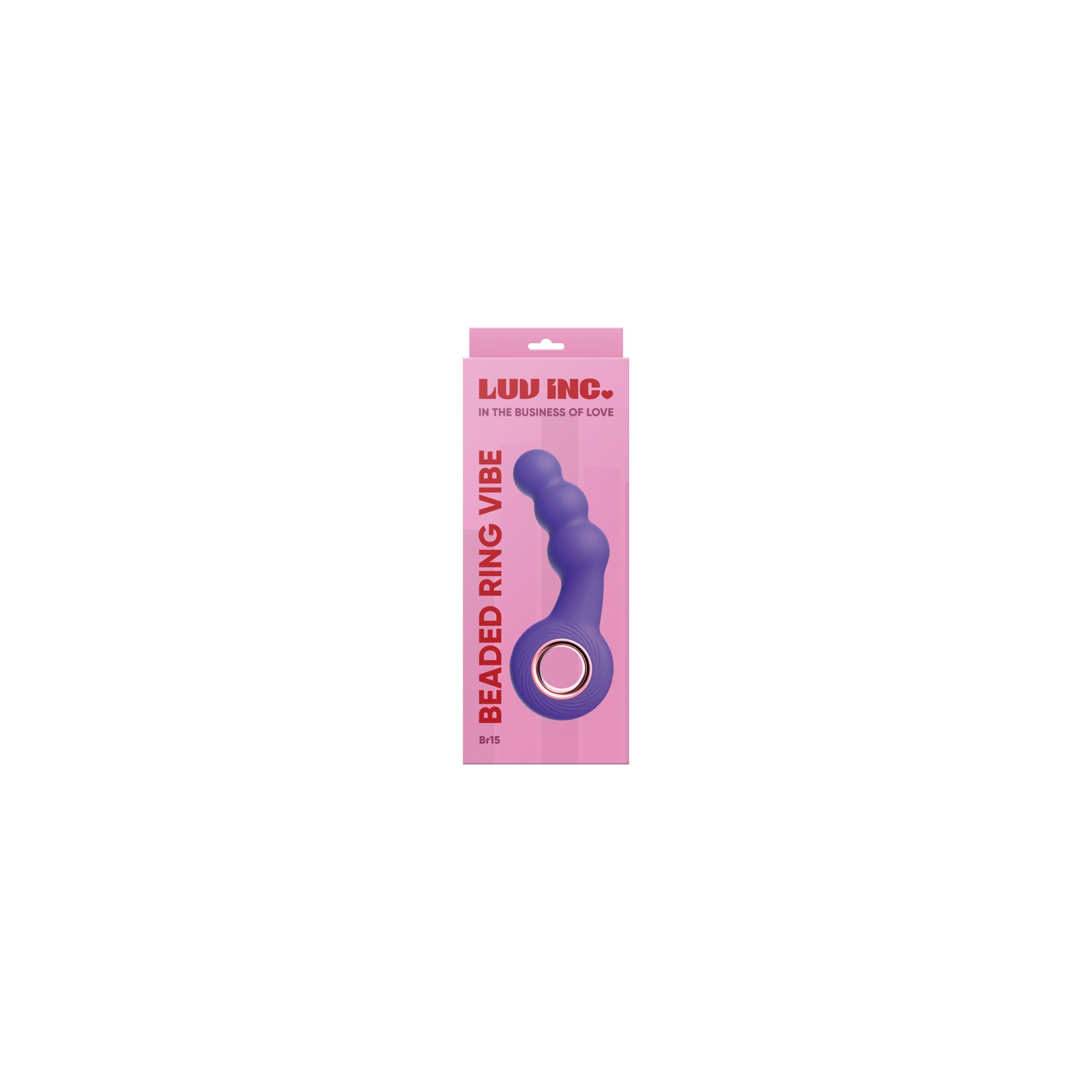 Luv Inc Br15 Beaded Ring Vibe for G-Spot Stimulation