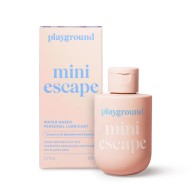 Lubricante a Base de Agua Playground Mini Escape - Suave y Duradero