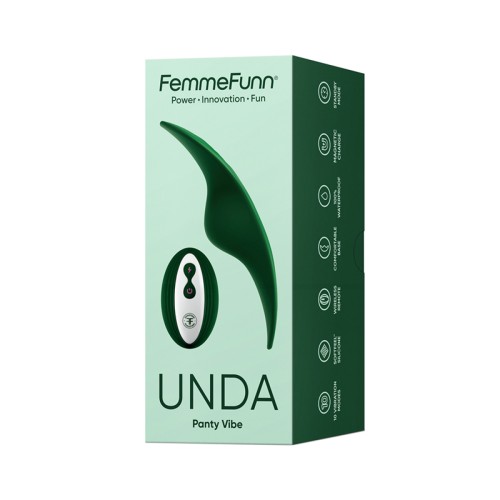 FemmeFunn Unda Dark Green Panty Vibrator