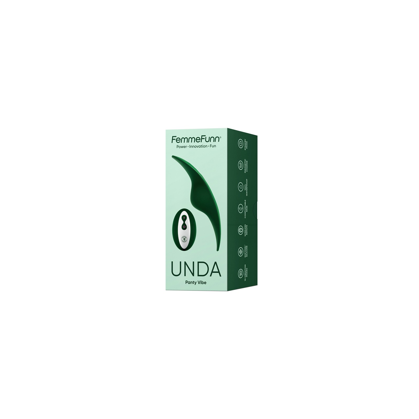 FemmeFunn Unda Dark Green Panty Vibrator