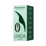 FemmeFunn Unda Vibrador de Panty Verde Oscuro