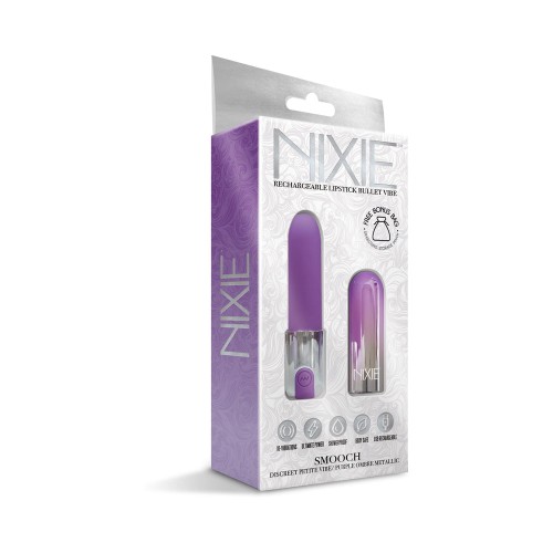 Vibrador Labial Recargable Nixie - Ombre Púrpura