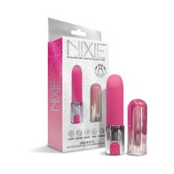 Nixie Smooch Lipstick Bullet Vibrator Pink Ombre