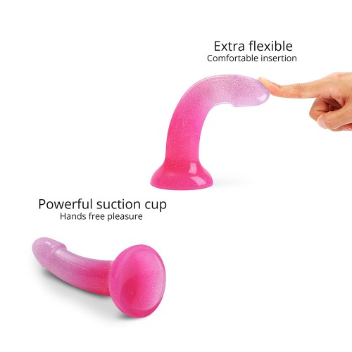 Dildo Dildolls Sunrise 6 in. de Silicona con Purpurina