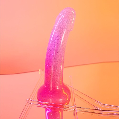 Dildolls Sunrise 6 in. Silicone Dildo Glitter