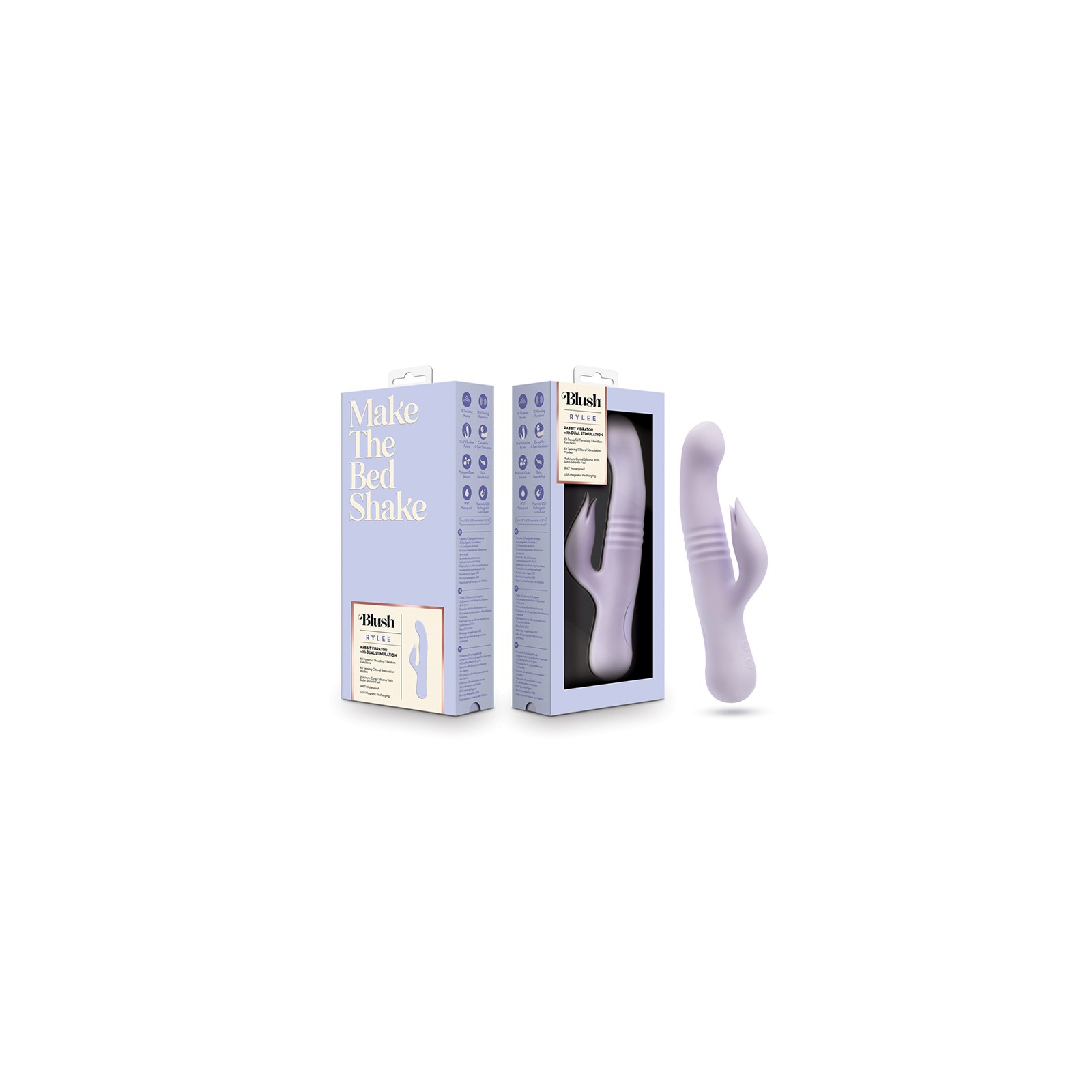 Vibrador Conejito Rylee Lavanda de Blush