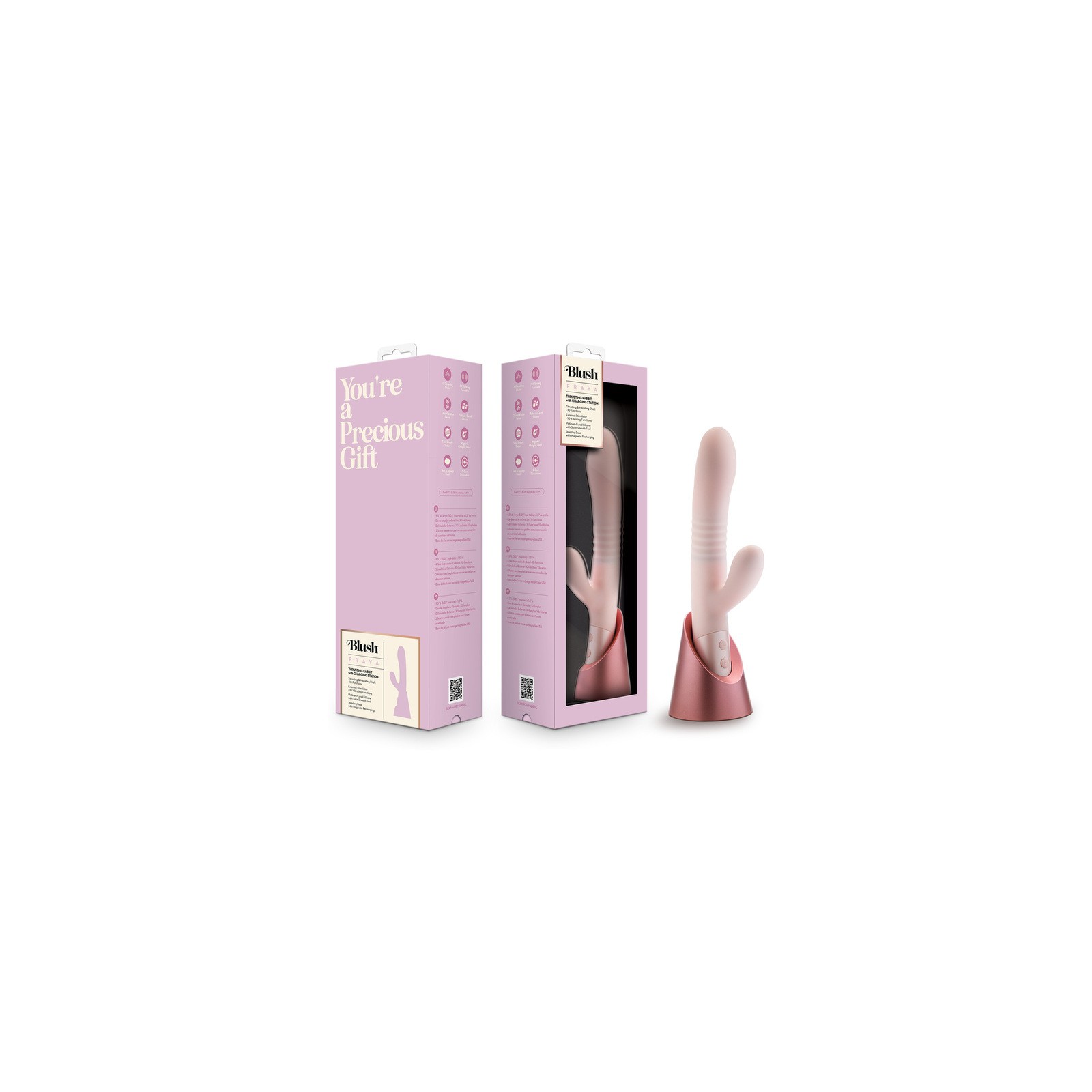 Blush Fraya Rechargeable Vibrator