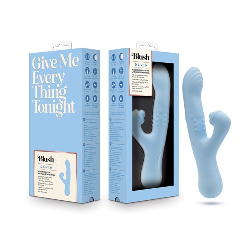 Blush Devin Blue Rabbit Vibrator