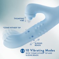 Blush Devin Blue Rabbit Vibrator