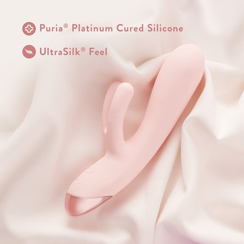 Vibrador Conejo Blush Elora Rosa - Placer Máximo