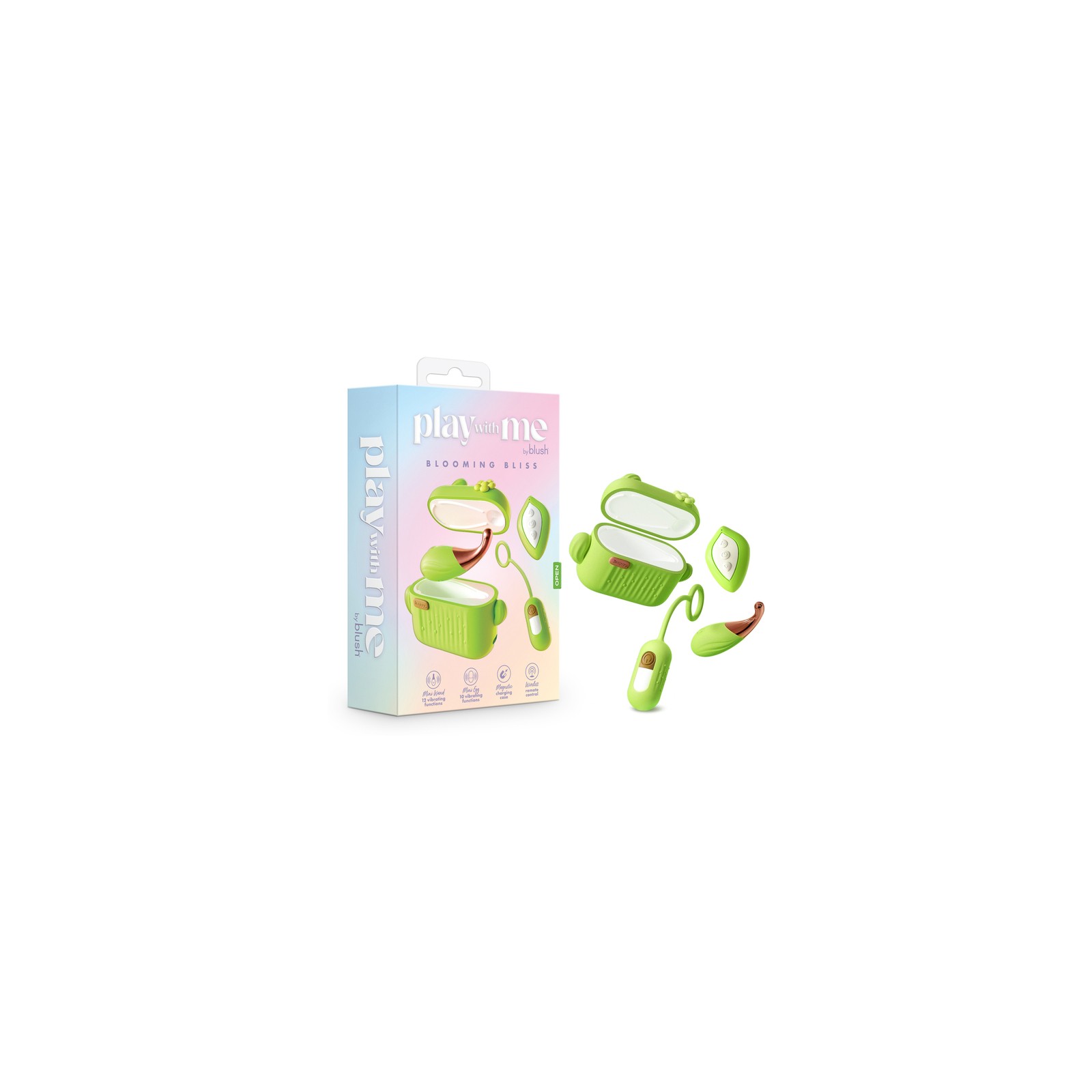 Blooming Bliss Vibrators Set - Green