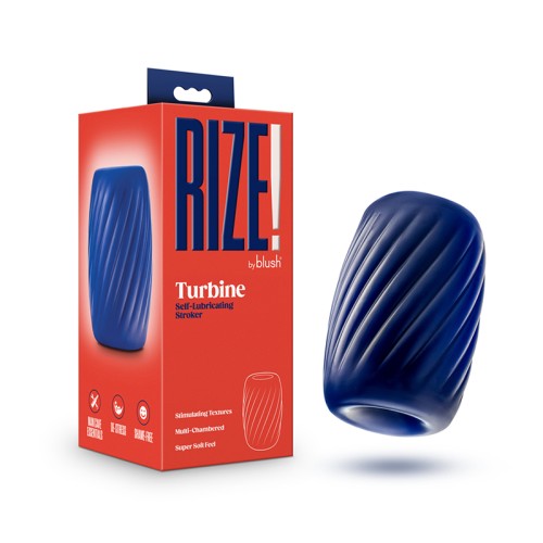 Estimulador Autolubricante Rize Turbine Azul