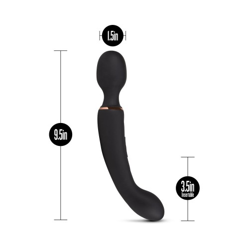 Blush Gia Black Dual End Massager for Intense Vibration