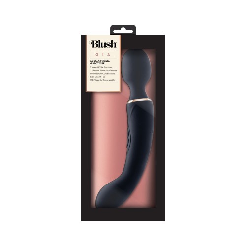 Blush Gia Black Dual End Massager for Intense Vibration