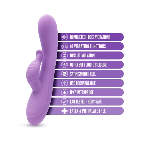 Vibrador Conejito Blush Evelyn para Satisfacción Total