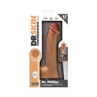 Dildo Silicona Dr. Phillips con Movimiento 8.5 in. Tan