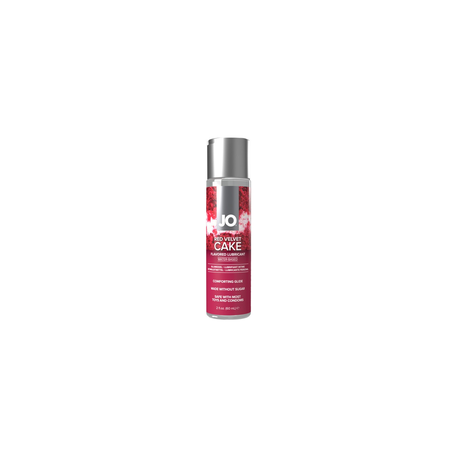 JO Lubricante Sabor Pastel de Terciopelo Rojo a Base de Agua 2 oz.