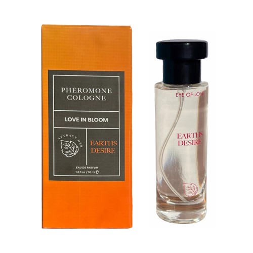 Pheromone Parfum Bloom Attract Her Earth's Desire 1 oz.