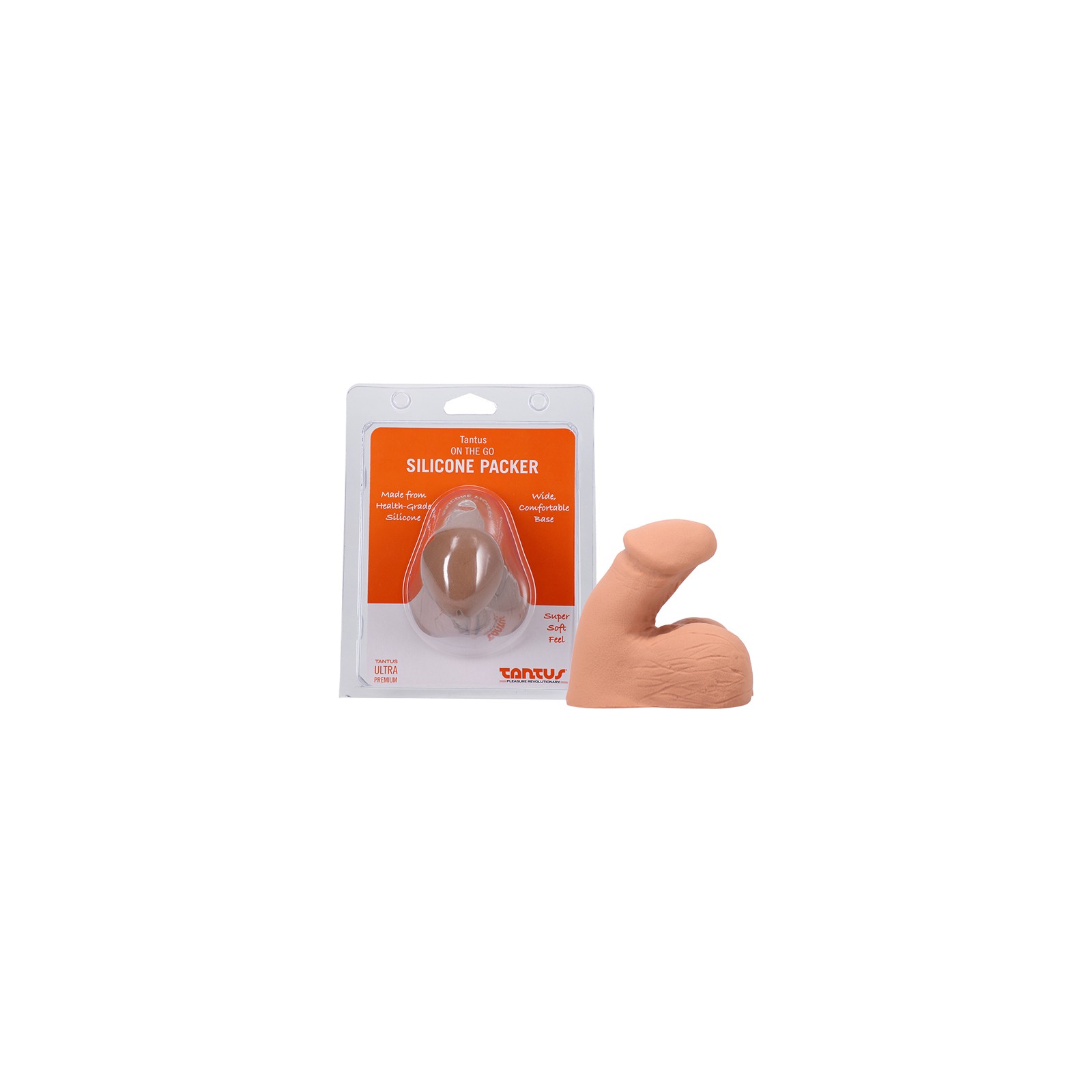 Tantus On The Go Silicone Packer - Honey