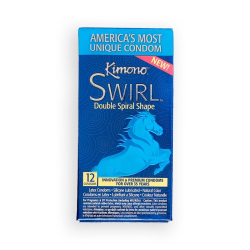 Kimono Swirl Pack de 12 Condones