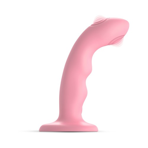 Dildo Vibrador Tapping Strap-On-Me Wave Rosa Coral