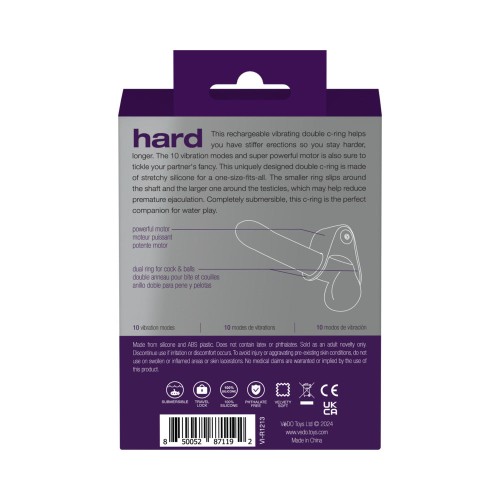 VeDO Hard Rechargeable C-Ring for Ultimate Pleasure