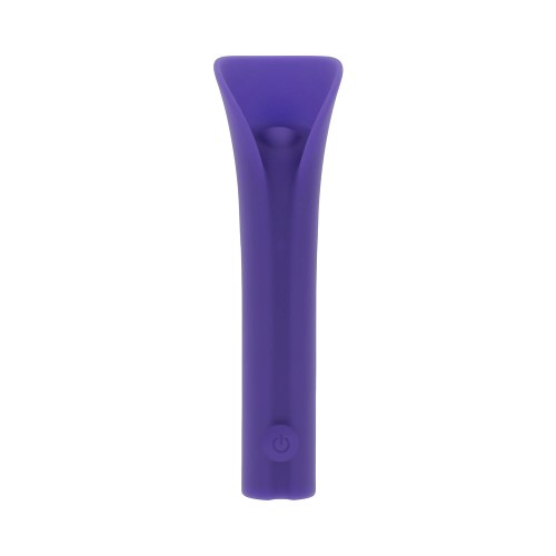 Vibrador Bala Recargable de Cobertura Total Púrpura