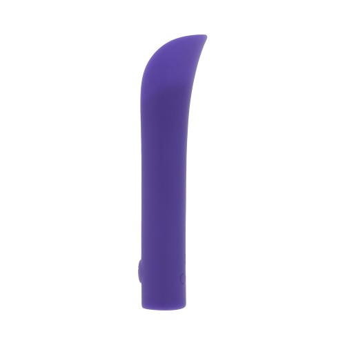 Vibrador Bala Recargable de Cobertura Total Púrpura