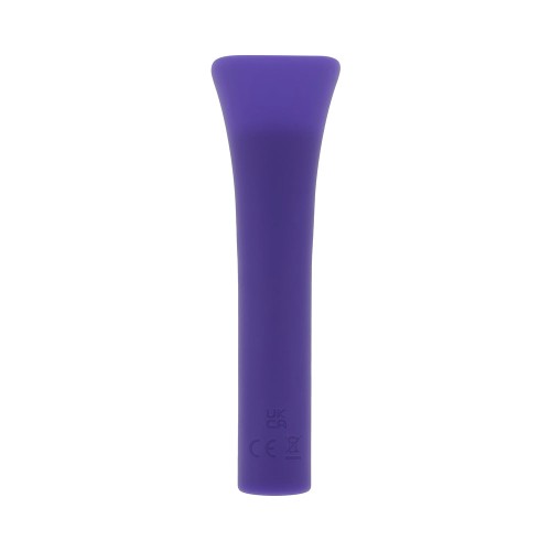 Vibrador Bala Recargable de Cobertura Total Púrpura