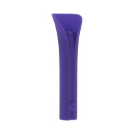 Vibrador Bala Recargable de Cobertura Total Púrpura