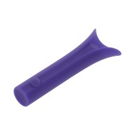 Vibrador Bala Recargable de Cobertura Total Púrpura