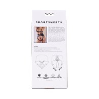 Corset de Cintura Alta Strap On de Sportsheets - Explora el Placer