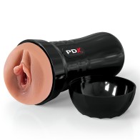 PDX Extreme Wet Pussies Juicy Stroker Brown