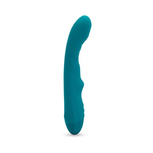 Vibrador Doble de Golpeo Nu Sensuelle Vivi - Verde Esmeralda