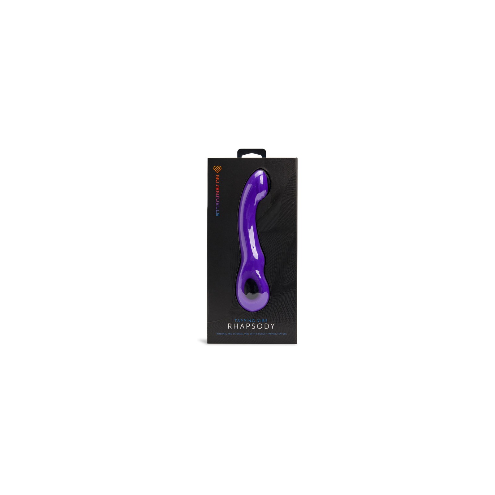 Vibrador Tapping Nu Sensuelle Rhapsody Púrpura Profundo