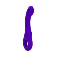 Vibrador Tapping Nu Sensuelle Rhapsody Púrpura Profundo