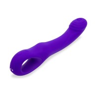 Vibrador Tapping Nu Sensuelle Rhapsody Púrpura Profundo