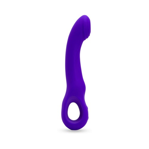 Vibrador Tapping Nu Sensuelle Rhapsody Púrpura Profundo