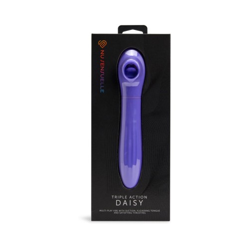 Vibrador Nu Sensuelle Acción Triple Daisy para Placer Mejorado