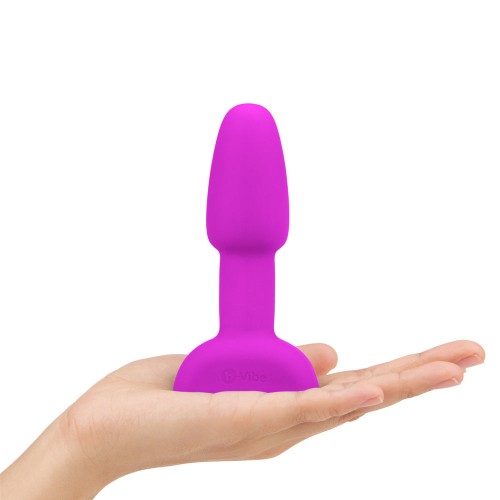 Plug de Control Remoto b-Vibe Rimming Petite Fucsia